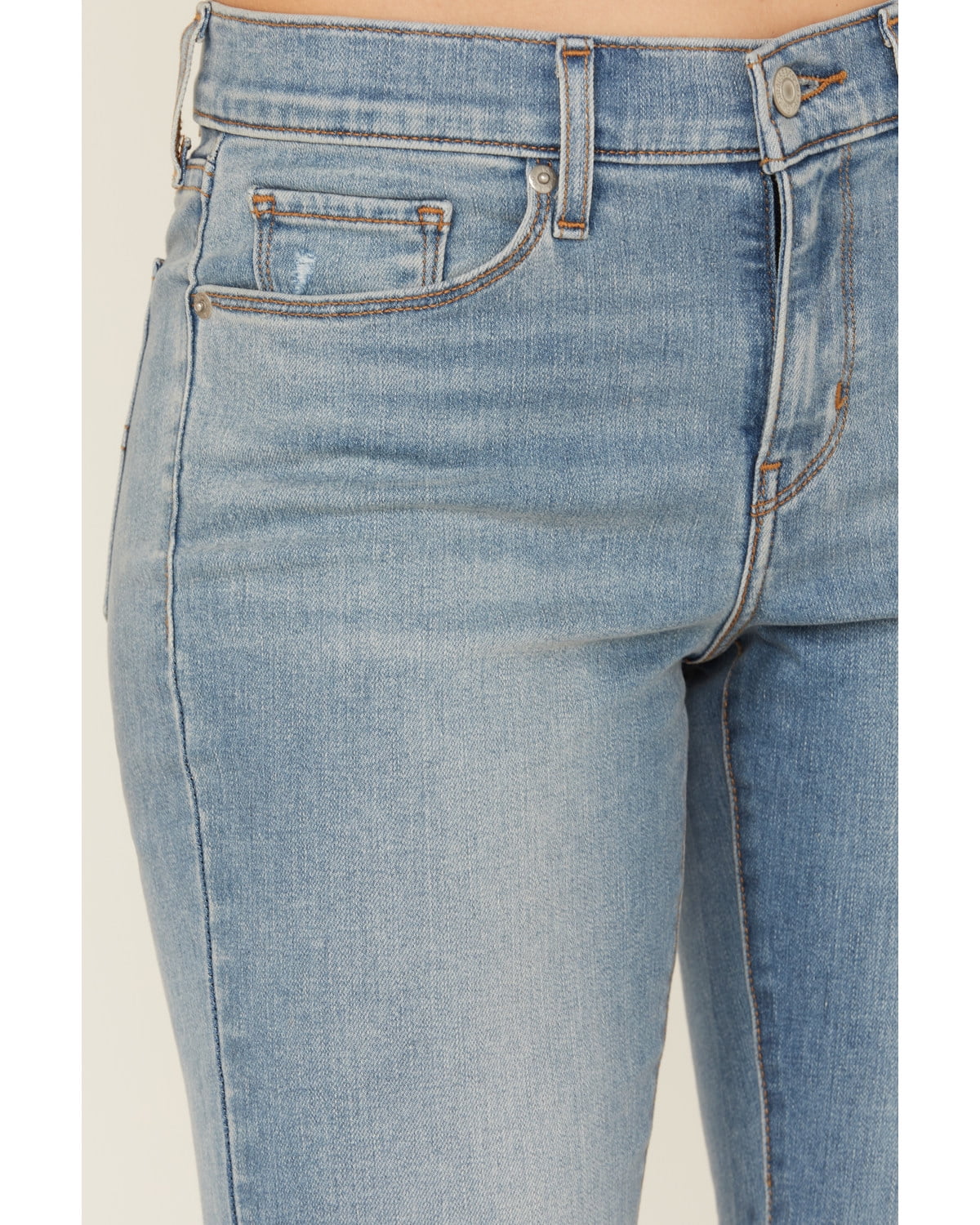 Levi's Women's Medium Wash Rare Form Mid Rise Stretch Classic Bootcut Jeans Medium Wash 8W x 32L