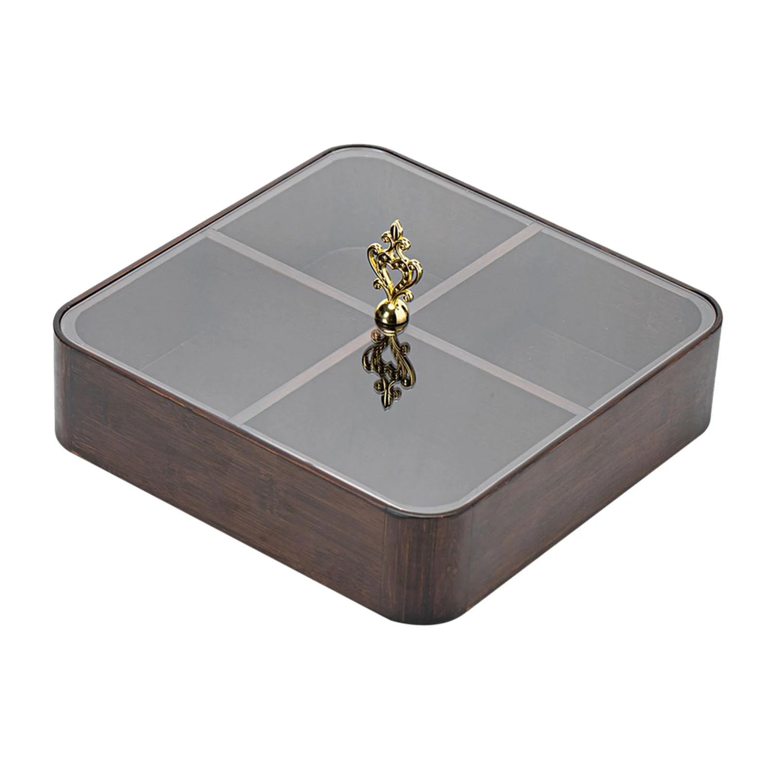 perfk Dried Fruit Snack Candy Tray Candy and Nut Serving Platter for Nuts Sundries