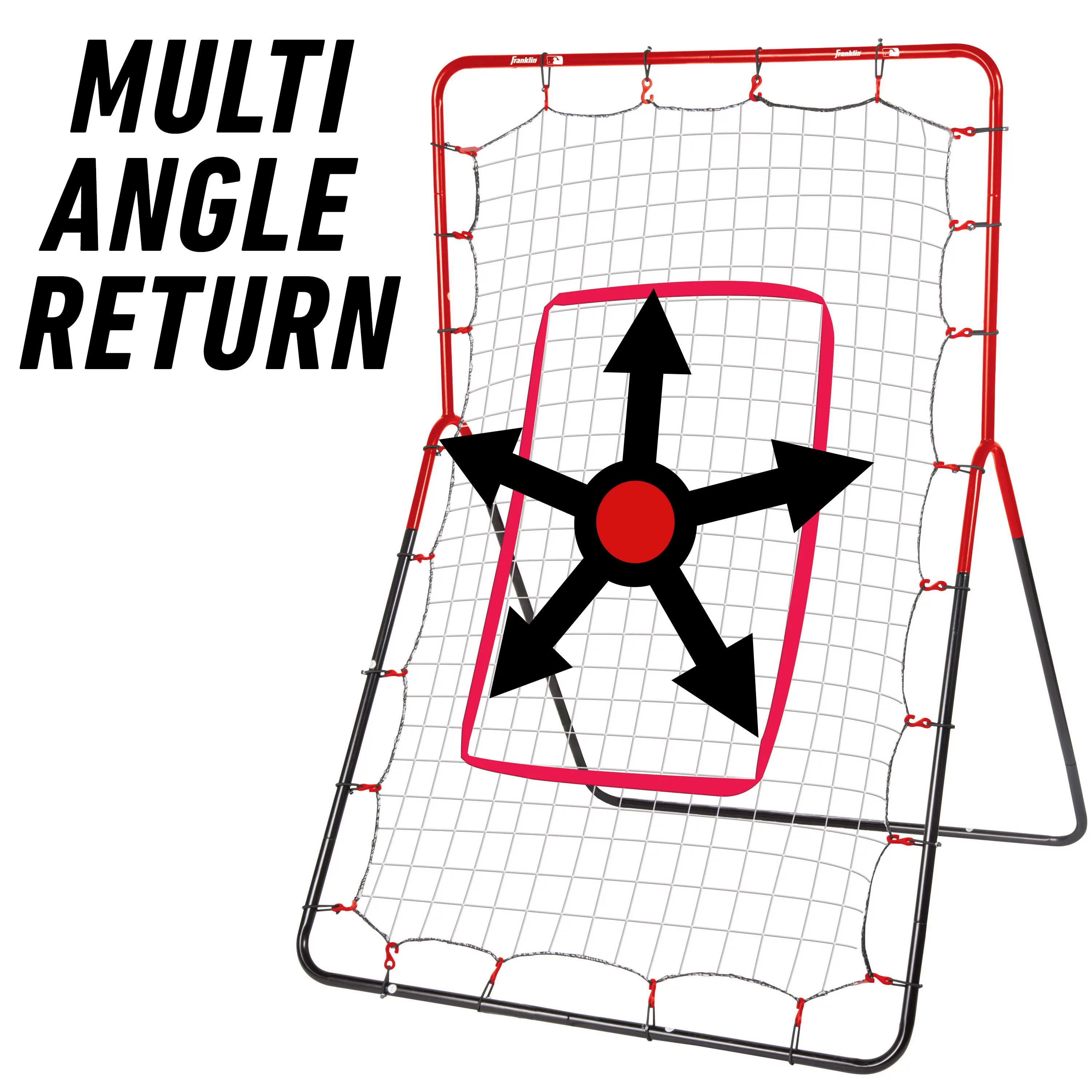 Franklin Sports Baseball Rebounder + Pitch Return - 3 Way 55