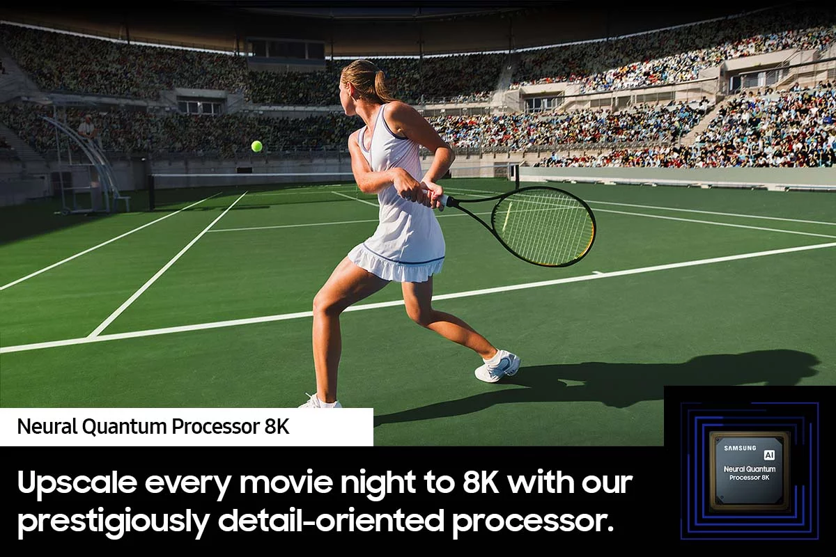 Samsung QN85QN800CFXZA 85-inch Neo QLED 8K Smart TV with Dolby Atmos with Walts TV Full Motion Mount and Screen Cleaner Kit (2023)