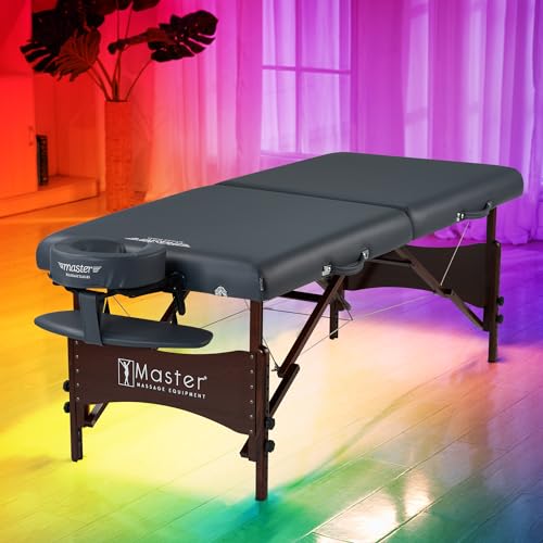 Master Massage Newport Portable Massage Table Package with Denser 2.5