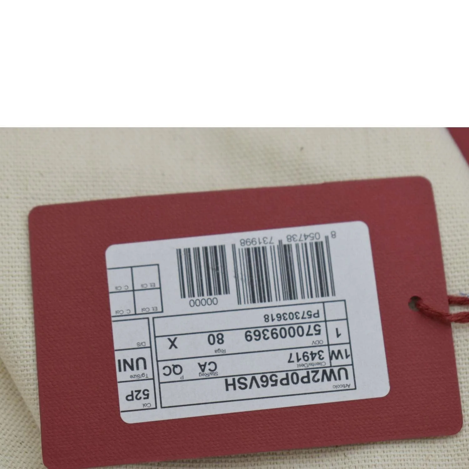 Pre-owned VALENTINO Garavani Rockstud Grainy Envelope Pouch Blue