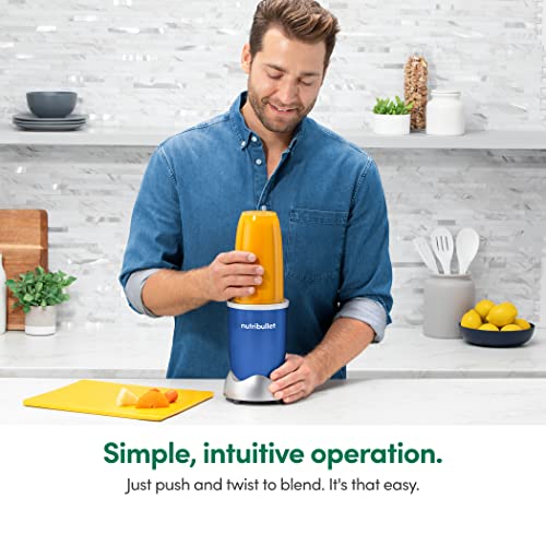 NutriBullet NB9-1301B Pro 13 Pcs Cobalt Blue, 900W Food Blender