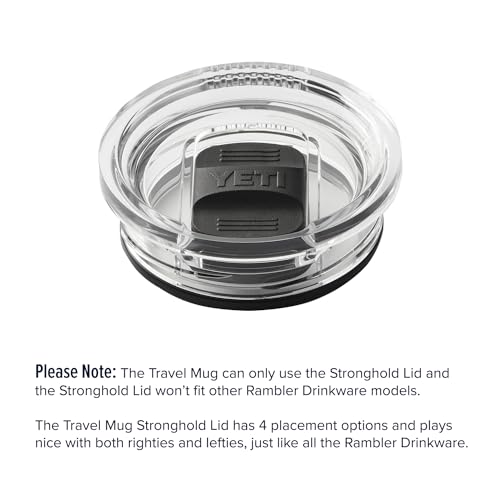 YETI Rambler 30 oz Travel Mug, Stainless Steel, Vacuum Insulated with Stronghold Lid