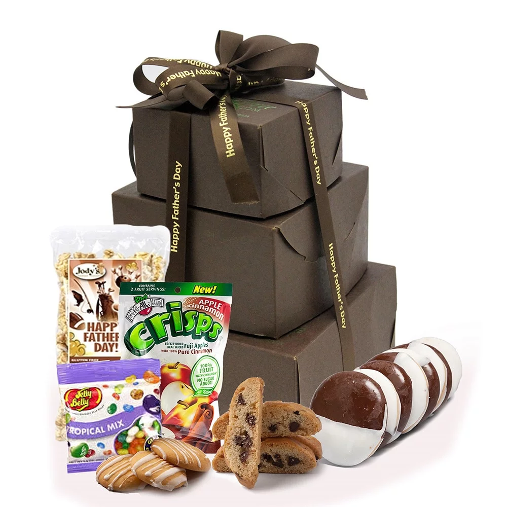 Happy Father's Day! Gluten Free Gift Tower, Large, 2 Lb.