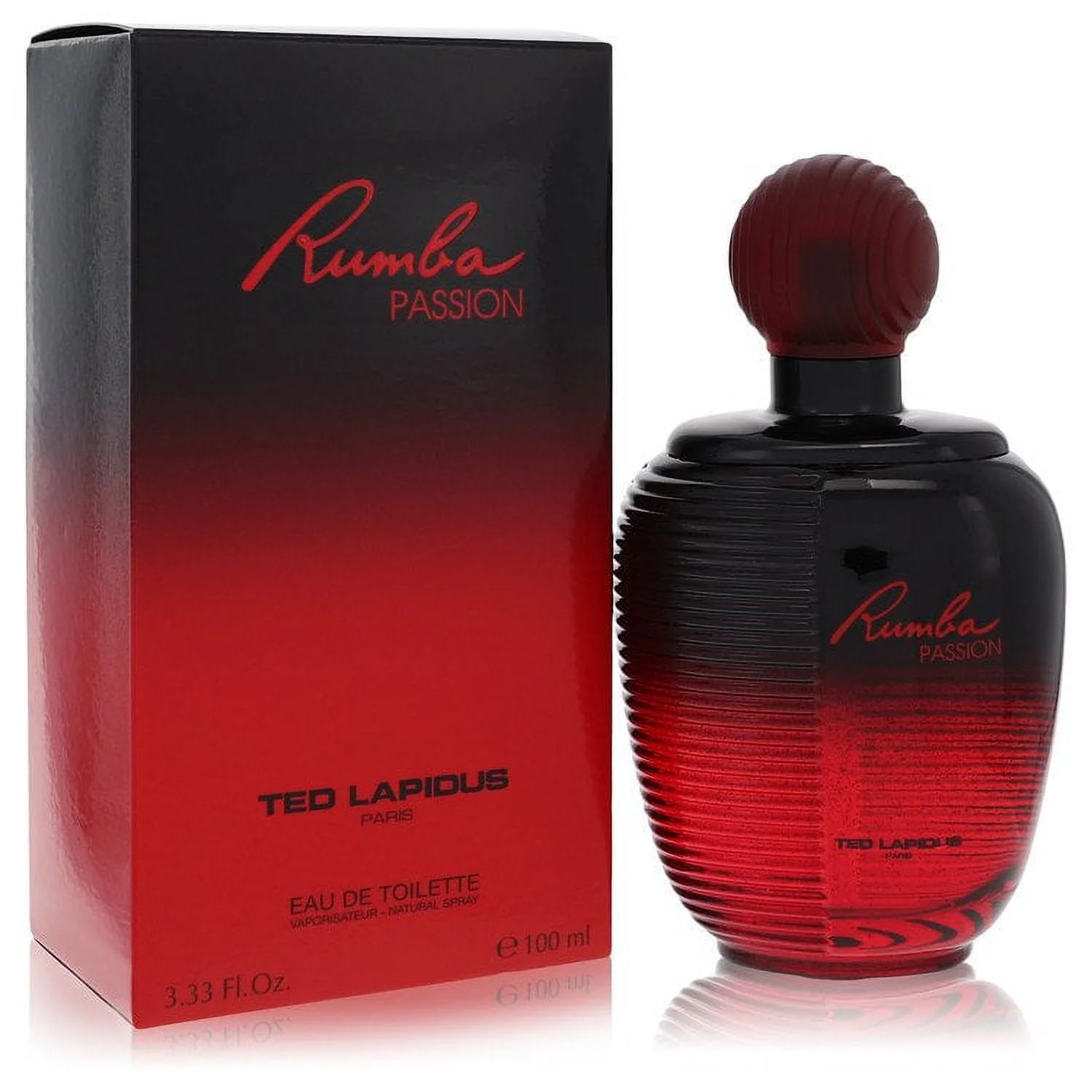 Rumba Passion by Ted Lapidus Eau De Toilette Spray 3.33 oz for Women - Brand New