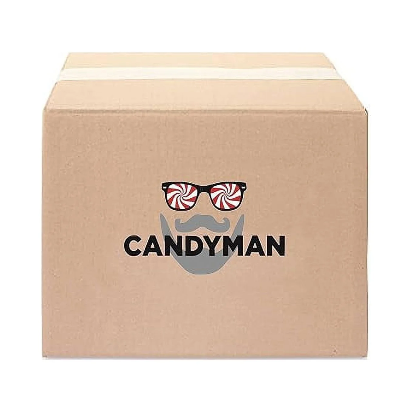 CANDYMAN 4 lbs Christmas Chocolate Candy Gift Bulk Bundle with Individually Wrapped Twix, Snickers, Milky Way, M&M's Milk & Peanut, Skittles, and Starburst