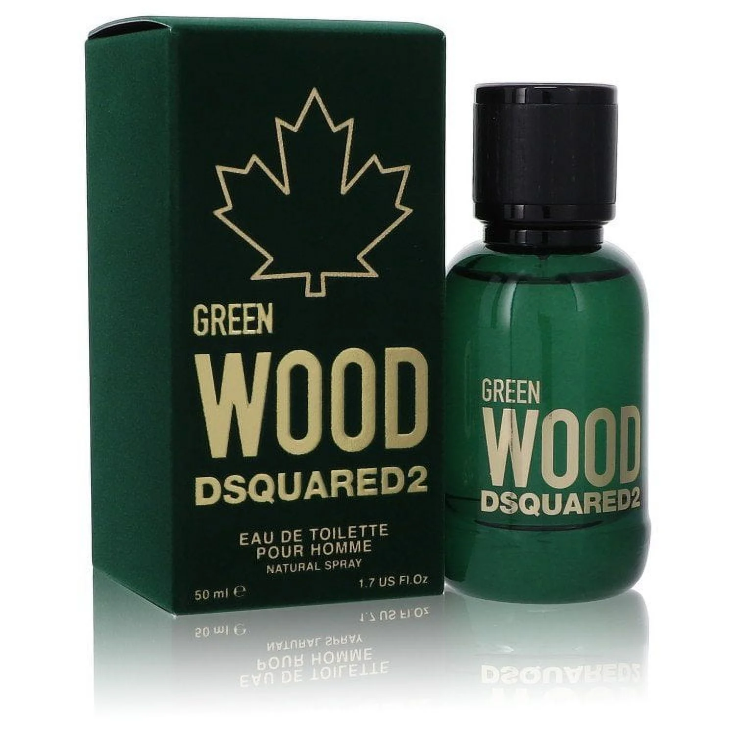 Dsquared2 Green Wood Men's Fragrance - Fresh, Raw - Explore the Outdoors