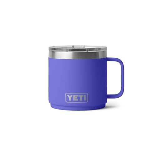 YETI Rambler 14 oz Stackable Mug, Vacuum Insulated, Stainless Steel with MagSlider Lid