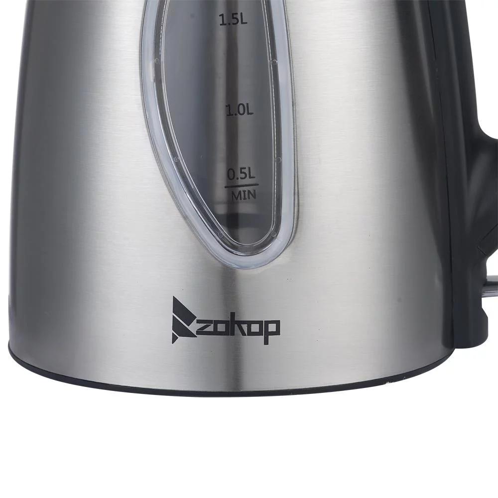 SamyoHome 1.8L Stainless Steel Electric Kettle, Silver