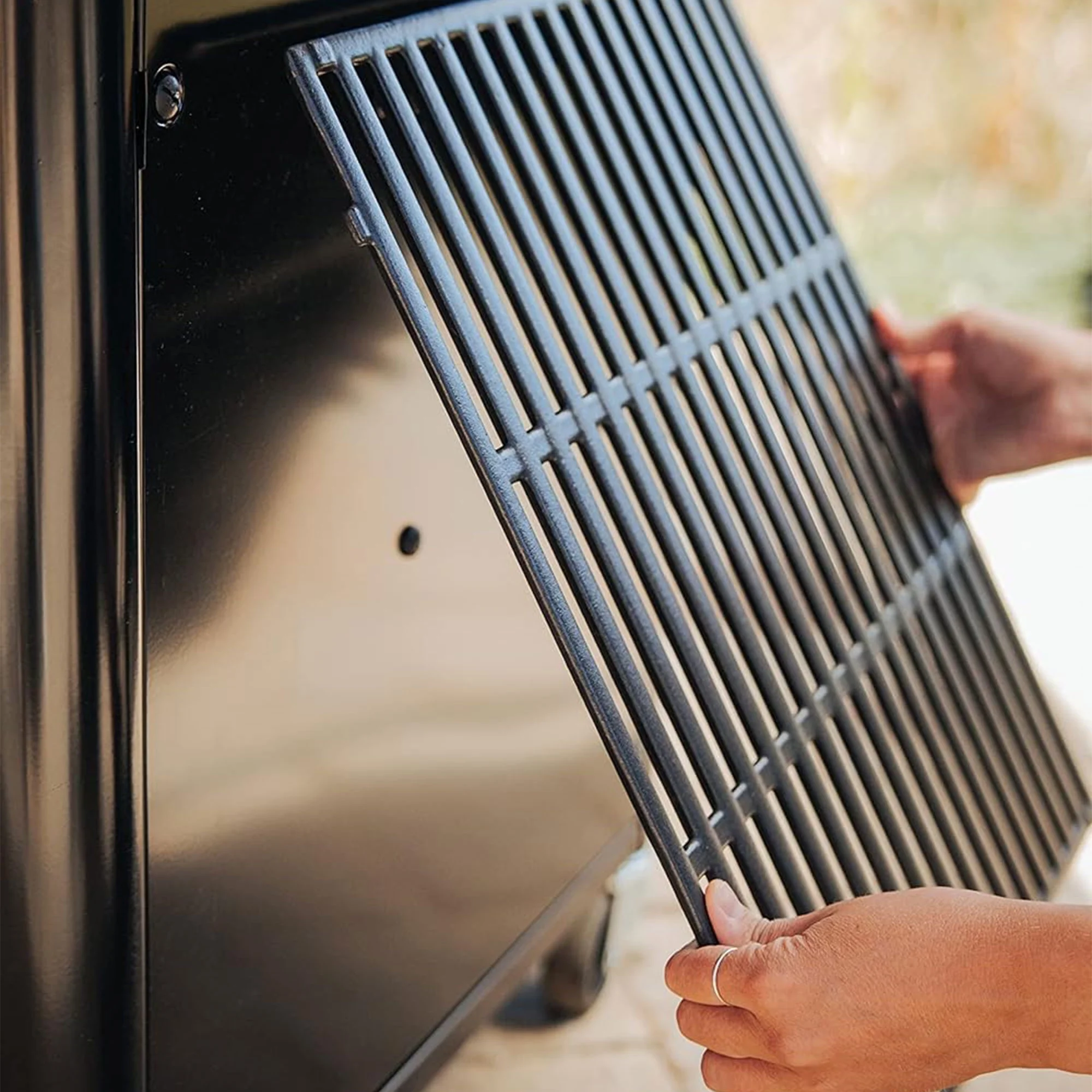 Weber Genesis EX-325s 3 Burner Smart Natural Gas Barbecue Grill, Black