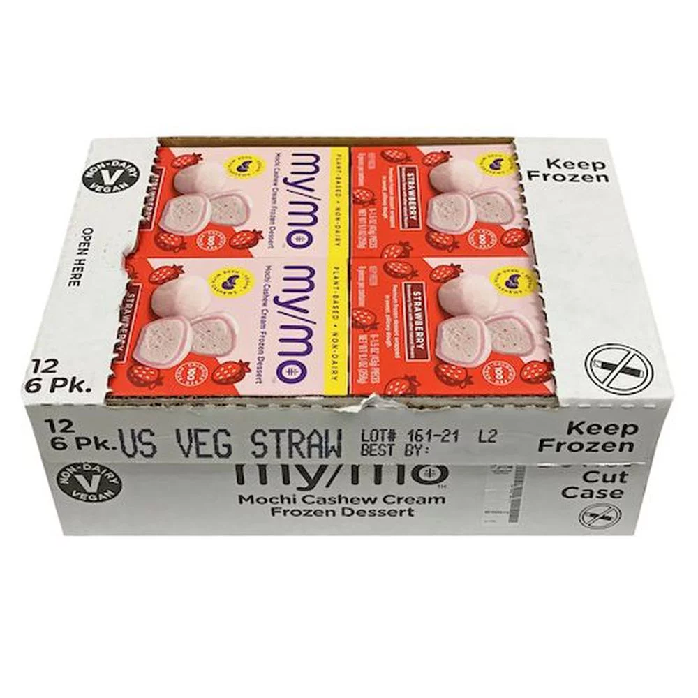 My Mochi Strawberry Non Dairy Dessert, 9.1 Ounce -- 12 per case