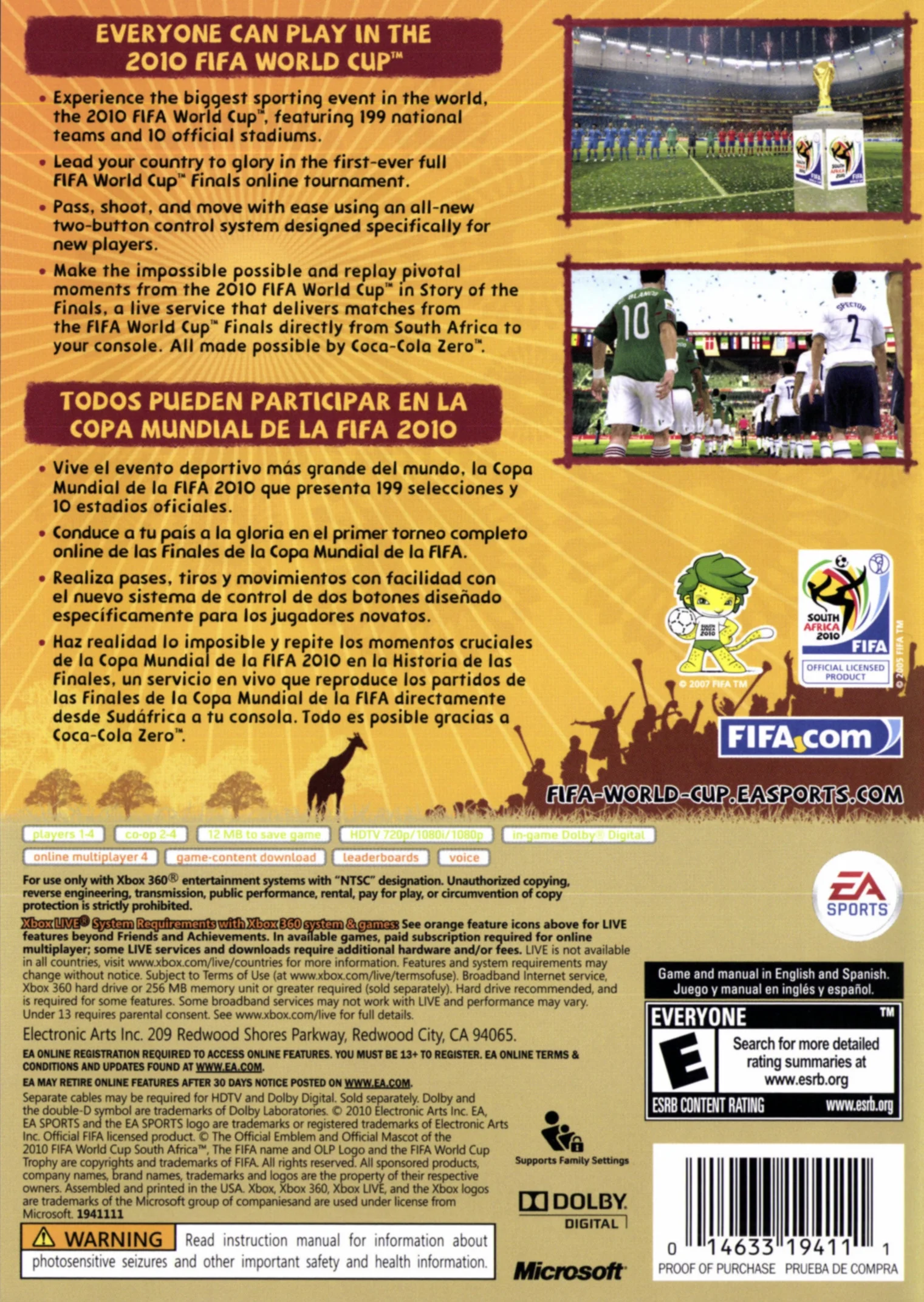 FIFA World Cup 2010 (XBOX 360)
