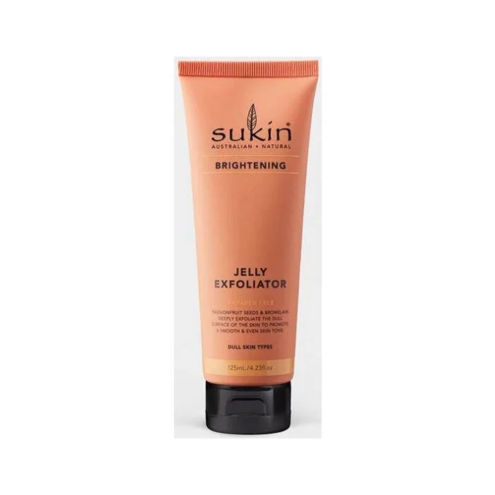 Sukin Brightening Jelly Face Exfoliator, 4.23 Oz, 6 Pack