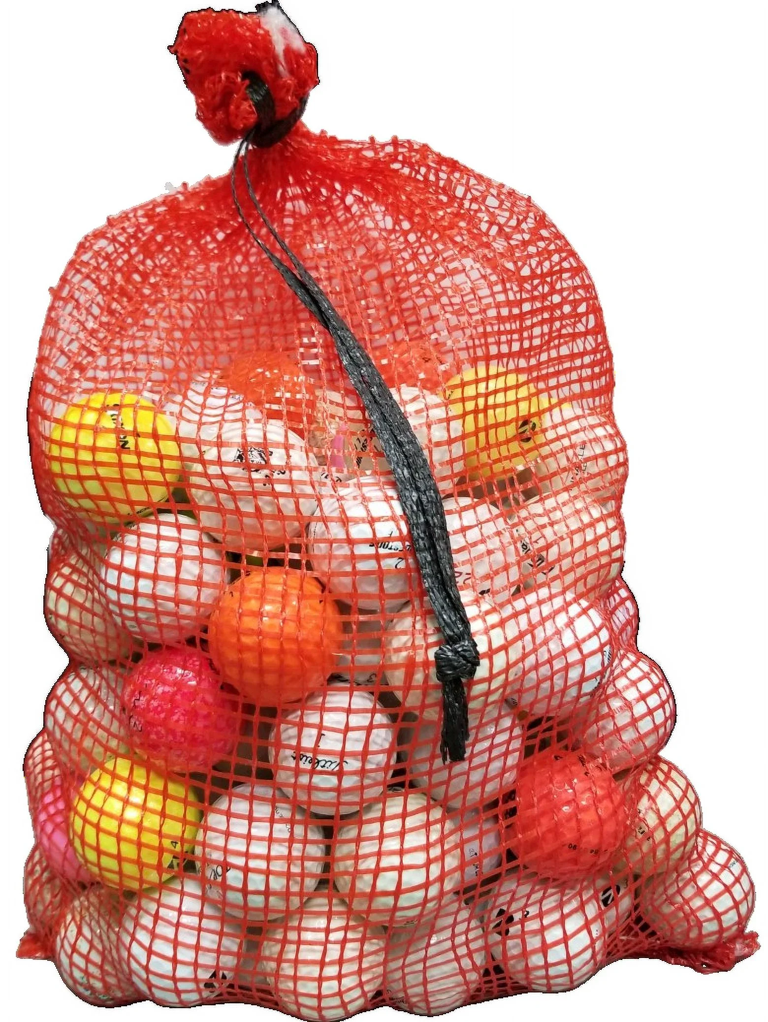 Golf Ball Planet - 72 Ball Mesh Bag Hit Away Practice Recycled Golf Balls