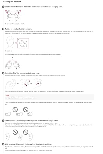 Sony WF-1000XM5 The Best Truly Wireless Bluetooth Noise Canceling Earbuds & in-Ear Headphones with Alexa Built-in, Black