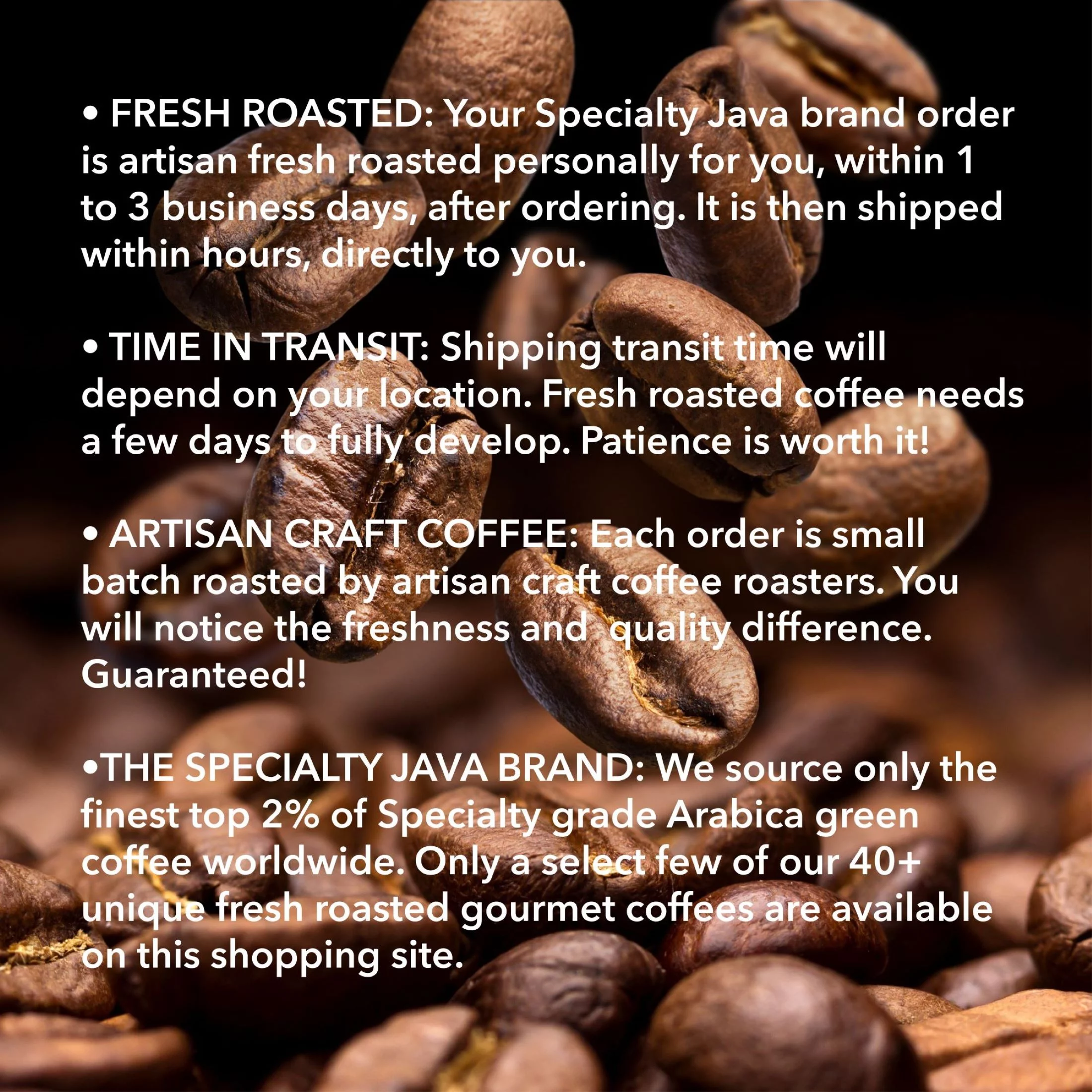 Organic New York New York: 2.2 lb Whole Bean Coffee, Fresh Roasted Personally for You on Order & Shipped Direct, Medium Dark Roast, Fair Trade Certified 100% Arabica Specialty Coffee, Read About Below