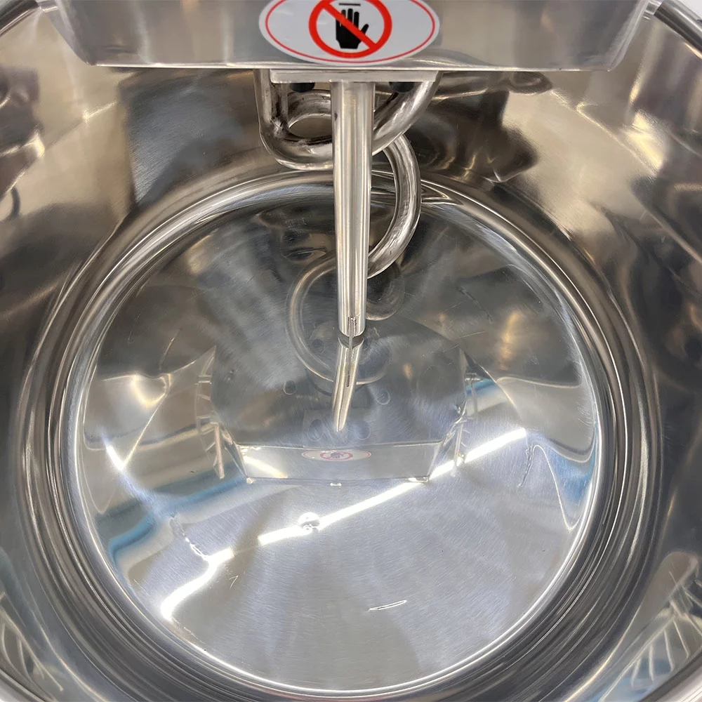 INTBUYING 40L Electric Dough Mixer Double Speed Double Action Stainless Steel