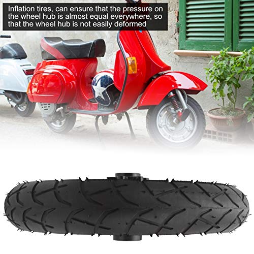 12 Inch Wheel Tire Rubber Aluminum Alloy Electric Scooter Tire with Wheel Hub Scooter Tyre Replacement for Electric Bicycles Scooters