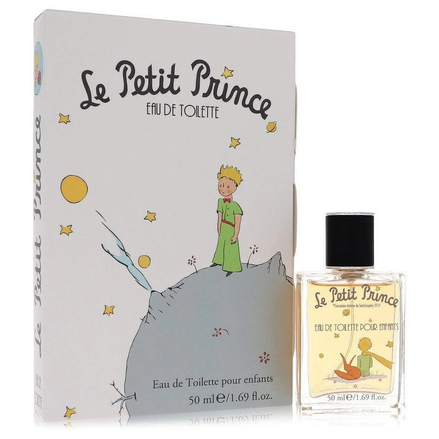 Le Petit Prince Eau De Toilette Spray for Children - 1.7 oz - Citrus, Verbena, Tarragon, Freesia, Lily of the Valley - Captivate with Citrus and Floral Blend