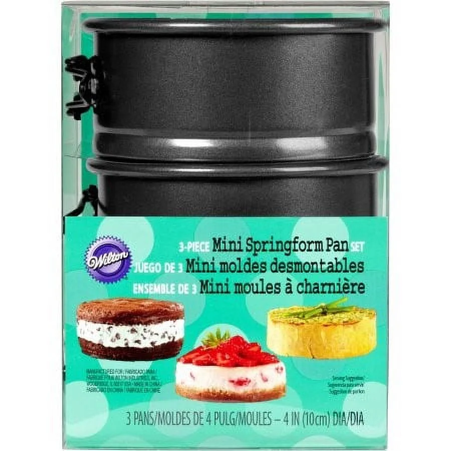 Non-Stick Mini Springform Pan Set by Celebrate It®