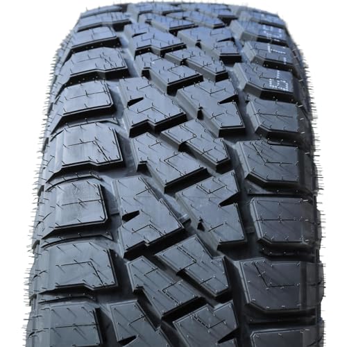 Wildtraxx R/T All-Terrain Mud Off-Road Light Truck Radial Tire-35X12.50R20LT 35X12.50X20 35X12.50-20 126R Load Range F LRF 12-Ply BSW Black Side Wall