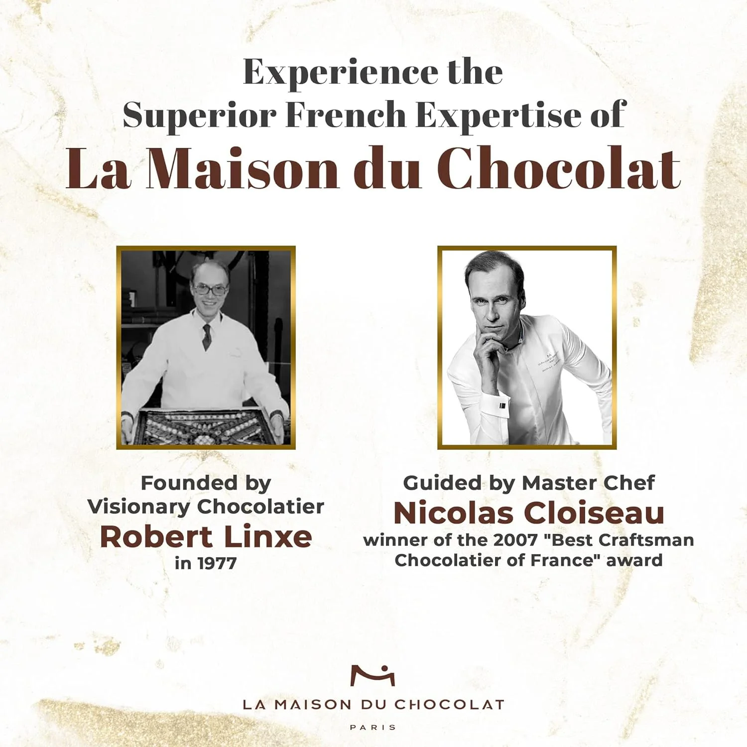 Premium Dark Chocolate Truffles Gift Box - 2Pcs Gourmet French Chocolate