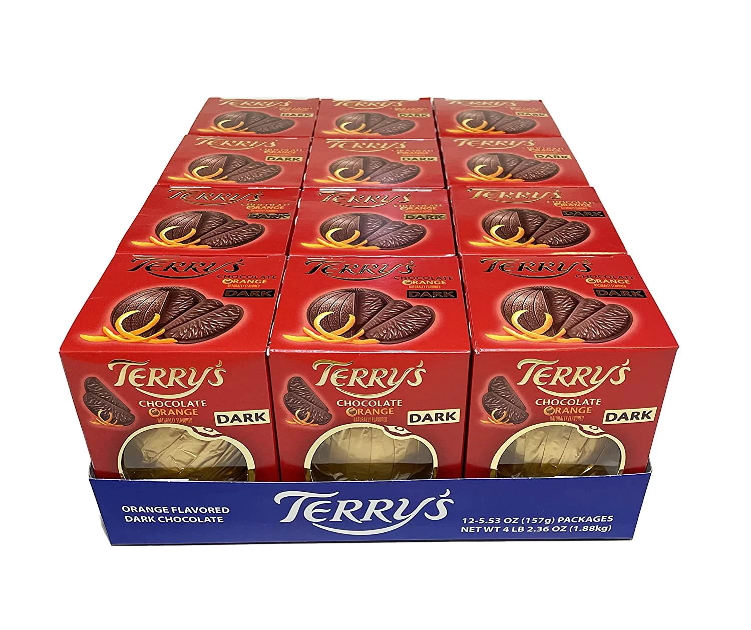 Terry's Dark Chocolate Orange 5.53 oz 12 pack