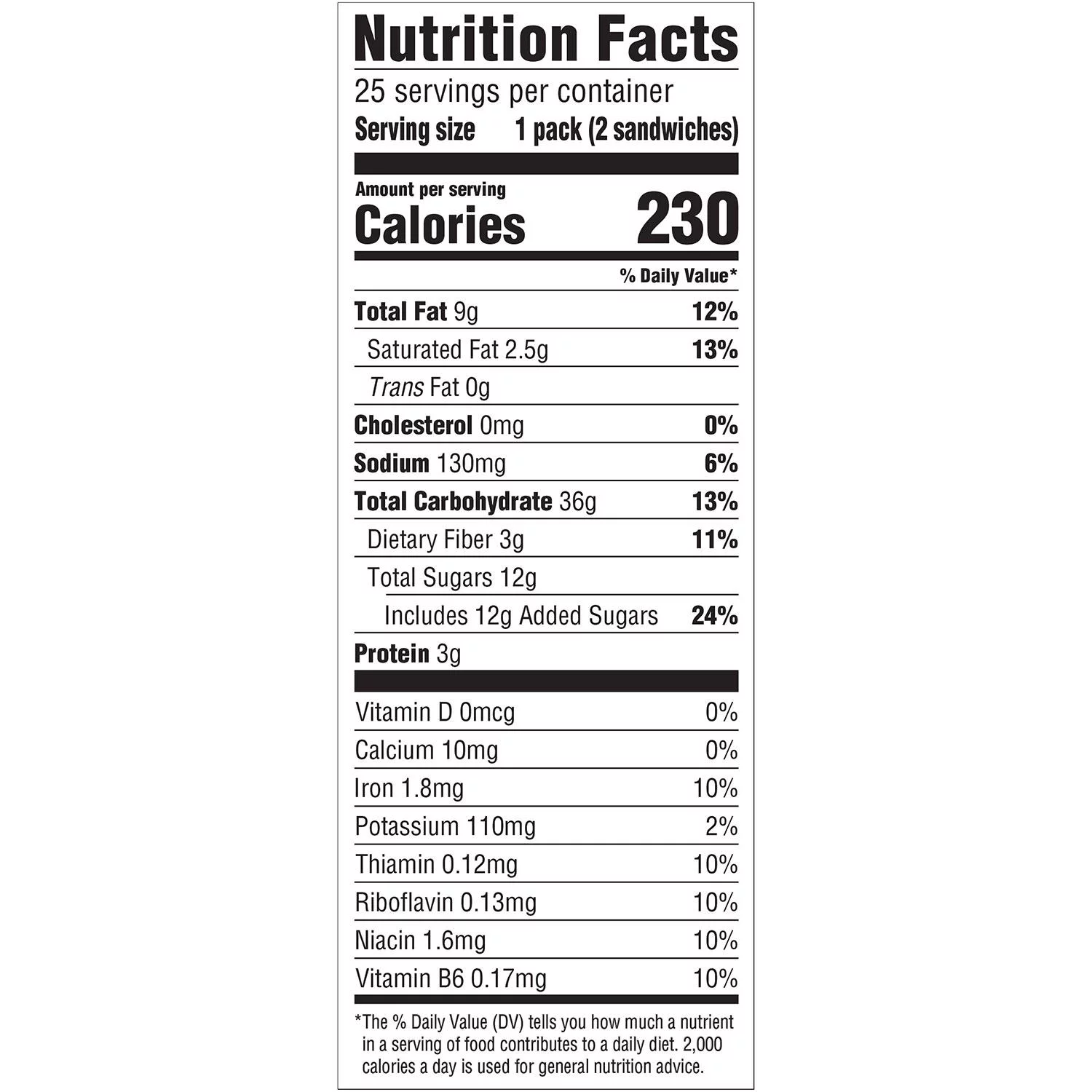 2 Pack | belVita Dark Chocolate Creme Breakfast Biscuits (25 pk.)