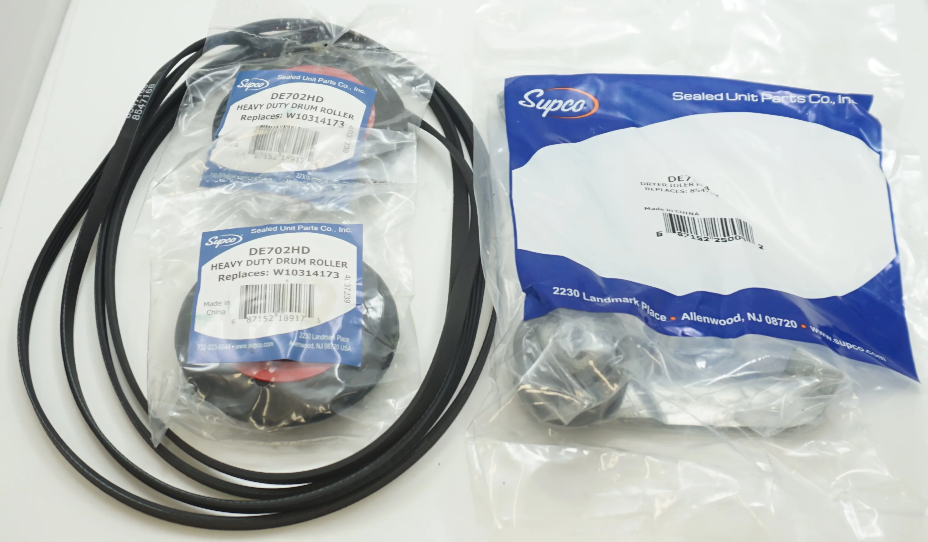 Supco Dryer Repair Kit for Whirlpool Cabrio Dryers, DECABKIT