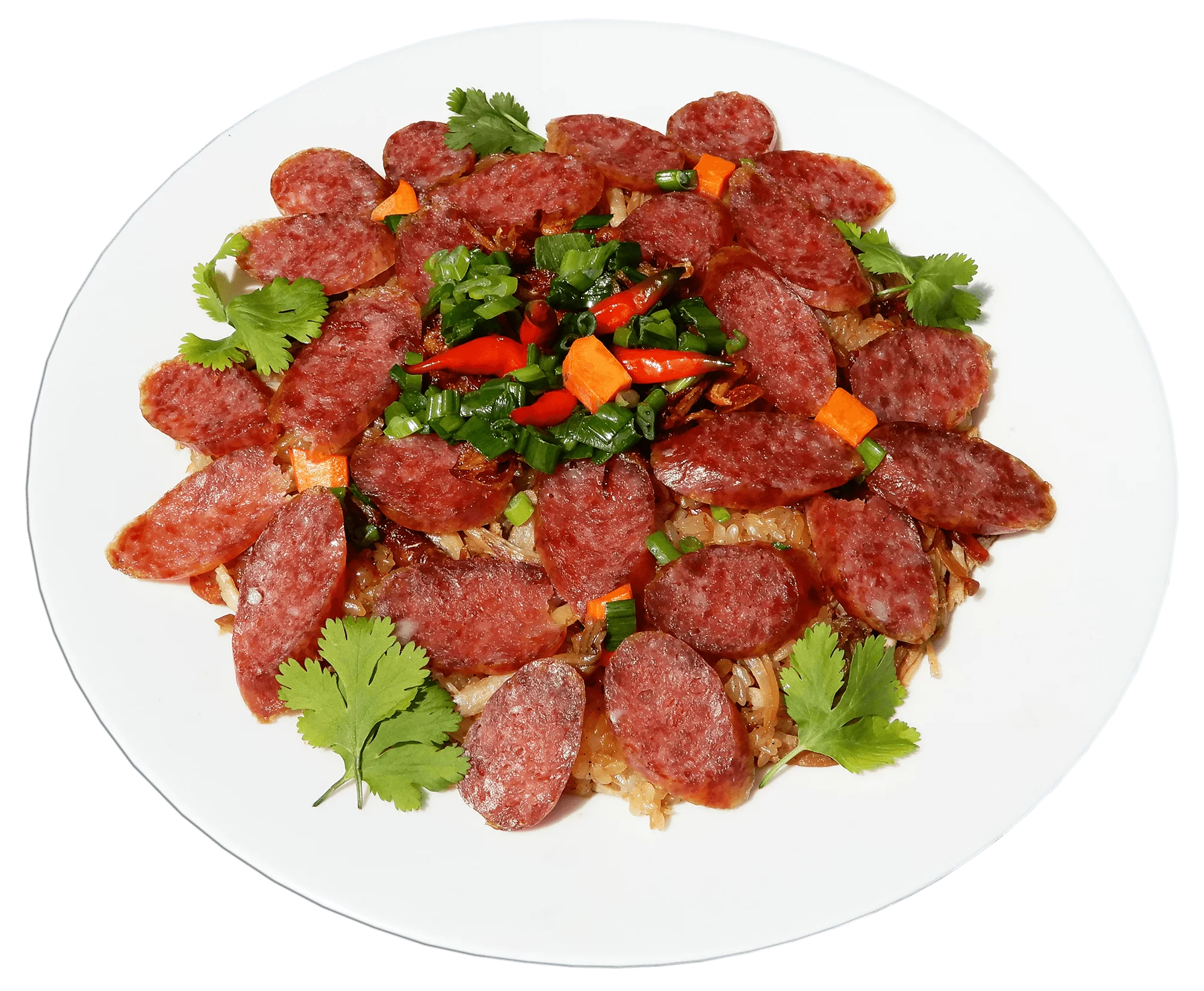 Cured Chicken Sausage Lap cheong Specialty Recipe net wt. 9oz x 6 packs- No MSG - Made In USA
