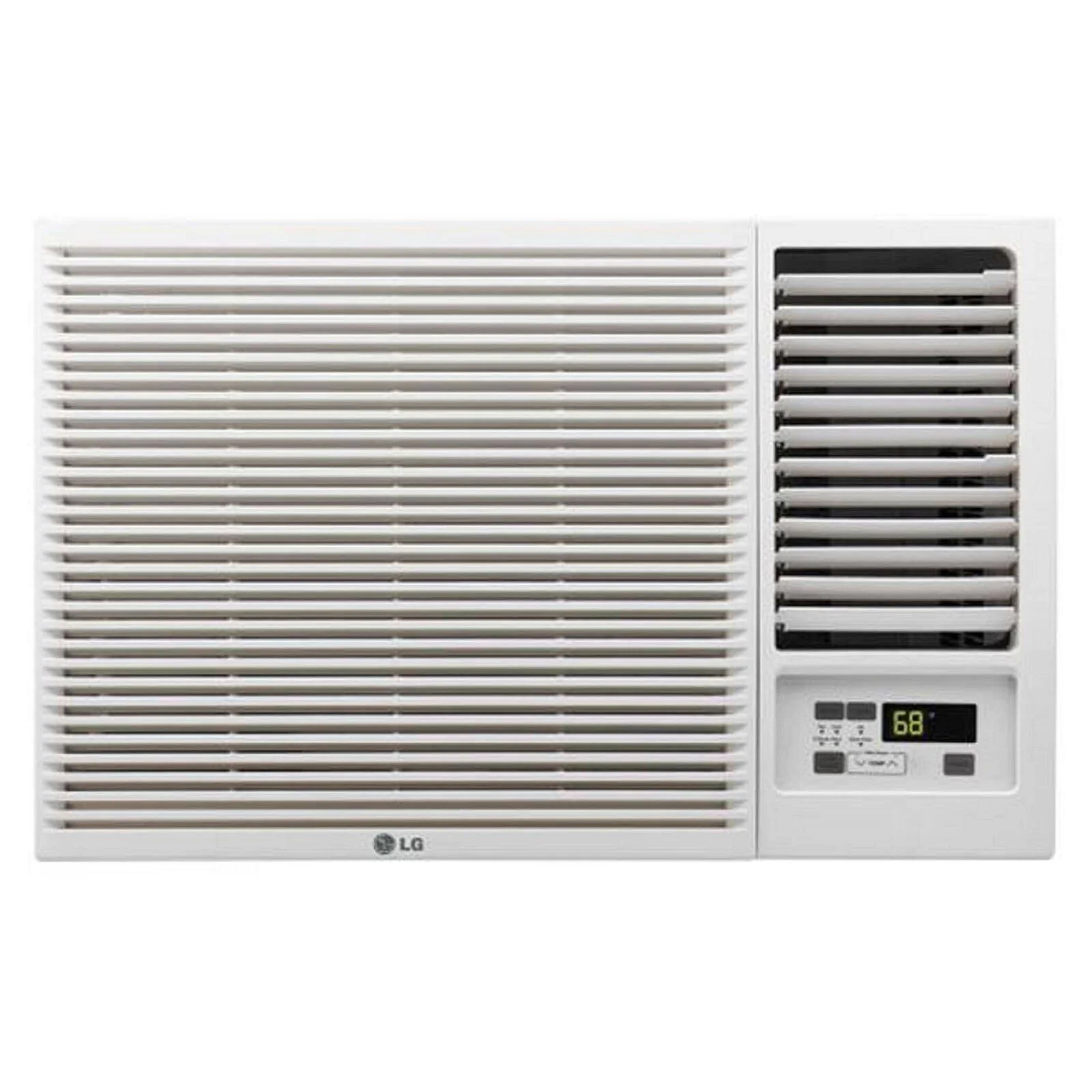 LG 11,500/12,000 BTU 230V Window Air Conditioner with 9,200/11,200 BTU Supplemental Heat Function