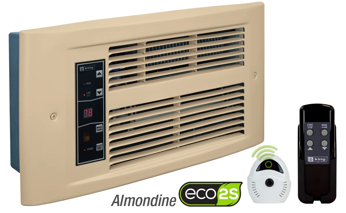 King Electric  Px Eco 240V 1750W Smart Wall Heater, Almondine