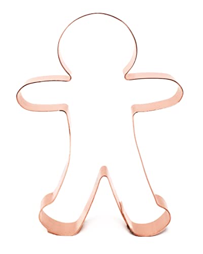 The Fussy Pup Gingerbread Man Cookie Cutter 5 Inch Handcrafted in USA