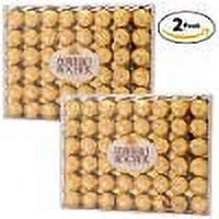 Ferrero Rocher Hazelnut Chocolate 48 count (Bundle of 2 / 96ct Total)