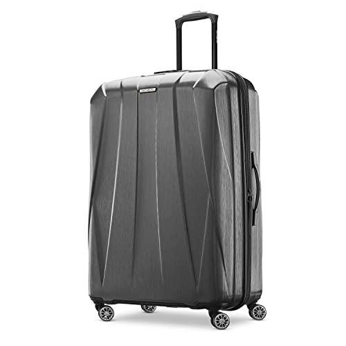 Samsonite Centric 2 Hardside Expandable Luggage with Spinner Wheels, Black, Carry-On 20-Inch