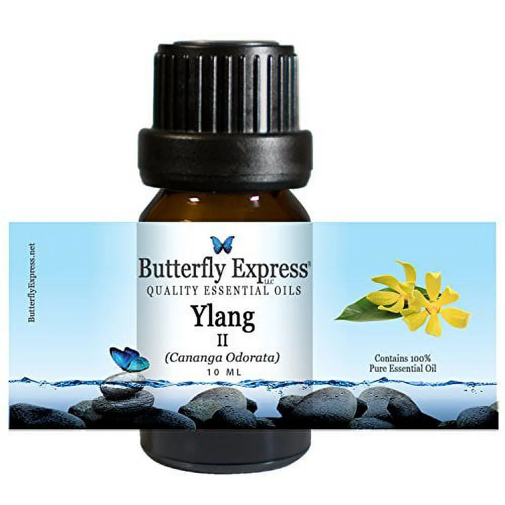 Ylang II Essential Oil 10ml - 100% Pure by Butterfly Express