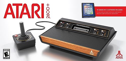 Atari Official 2600+ Console & Joystick - HDMI Output - Includes 10 Games