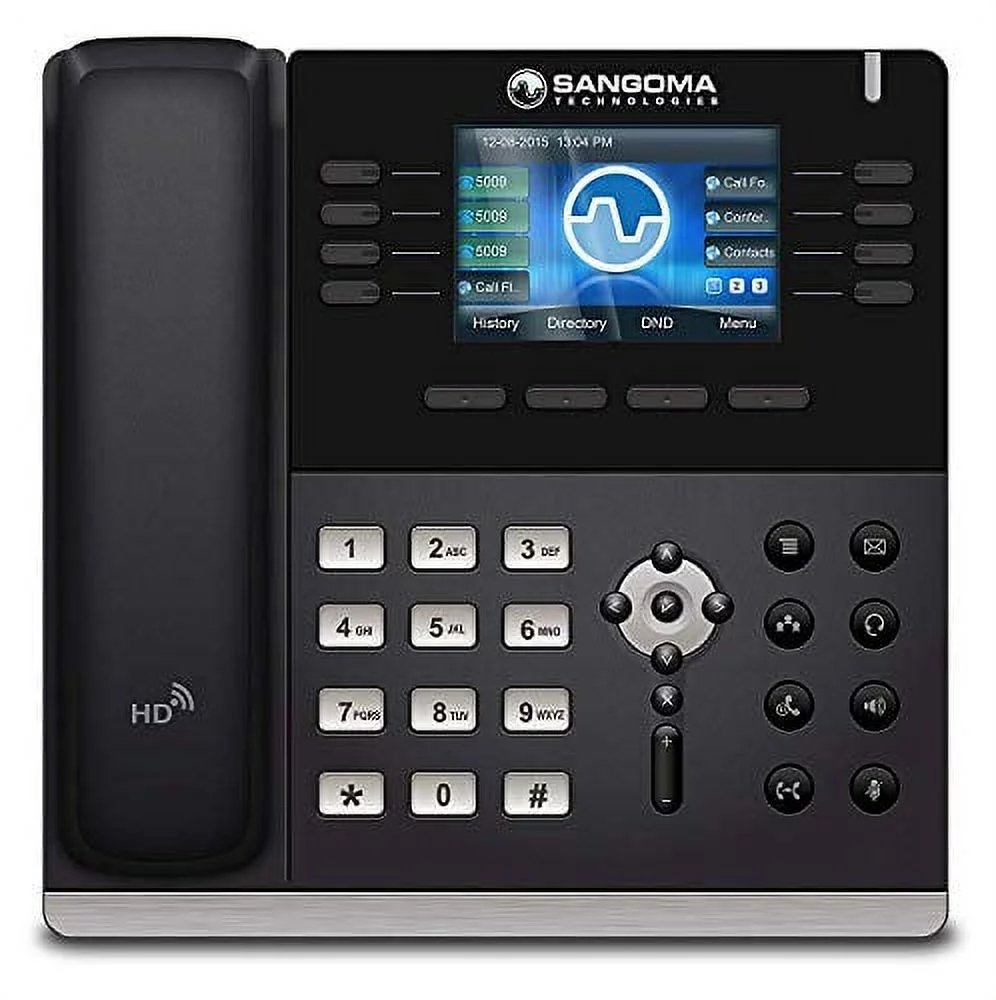SANGOMA US INC.. Sangoma s505 VoIP Phone with POE (or AC Adapter Sold Separately), Model: PHON-S505