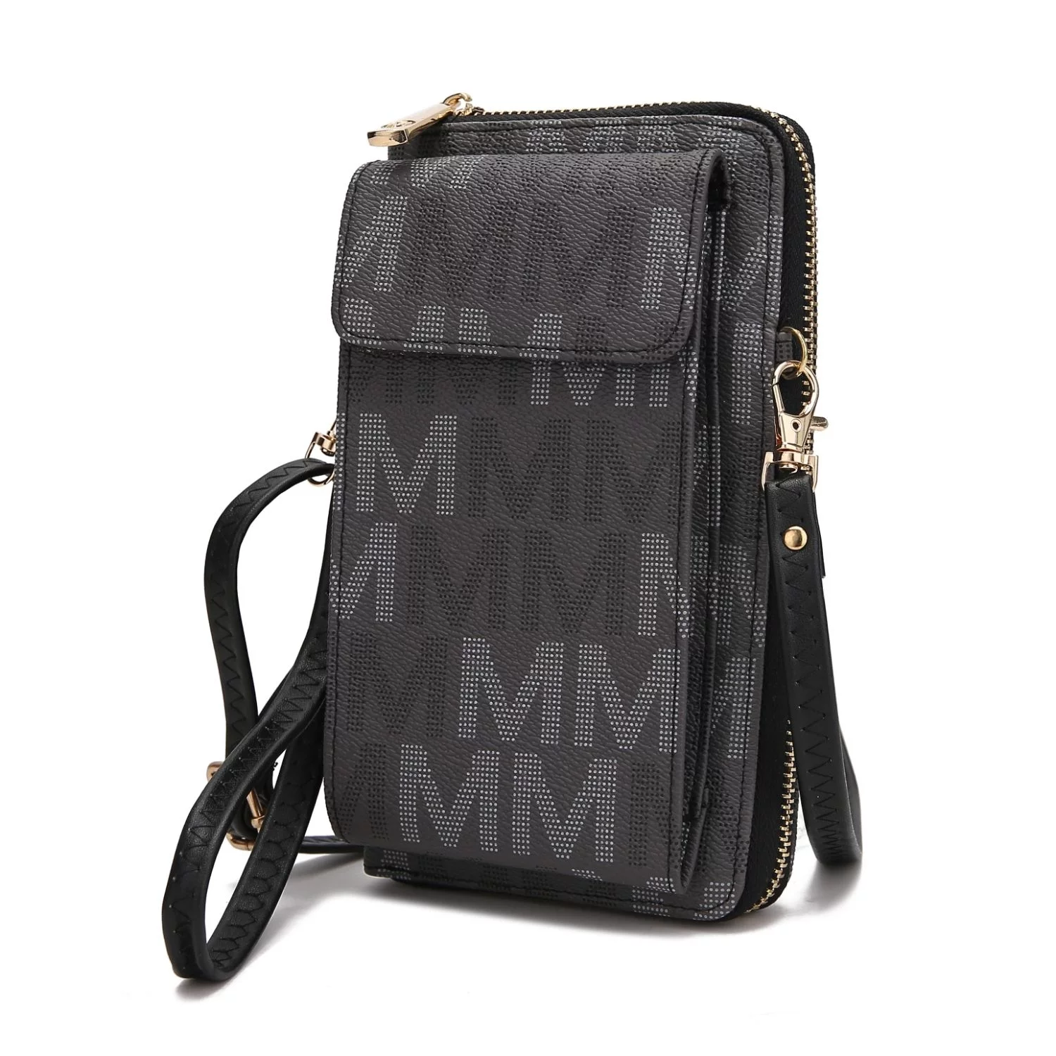 MKF Collection Cossetta Cell Phone Crossbody Handbag Wallet by Mia K.