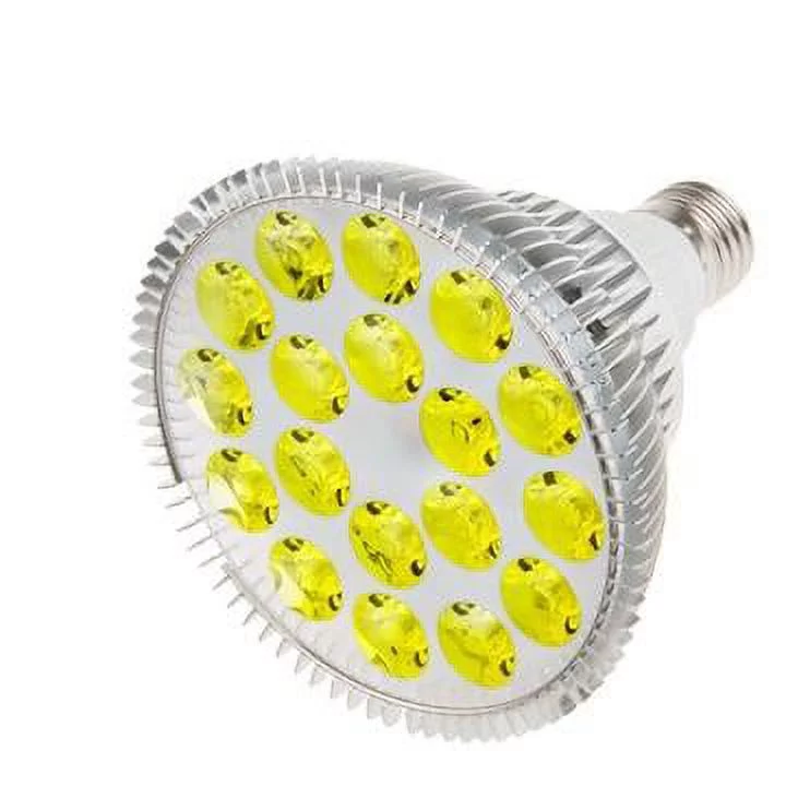 RubyLux All Yellow LED Bulb - Size Large ; 2nd Generation  - 120V for US