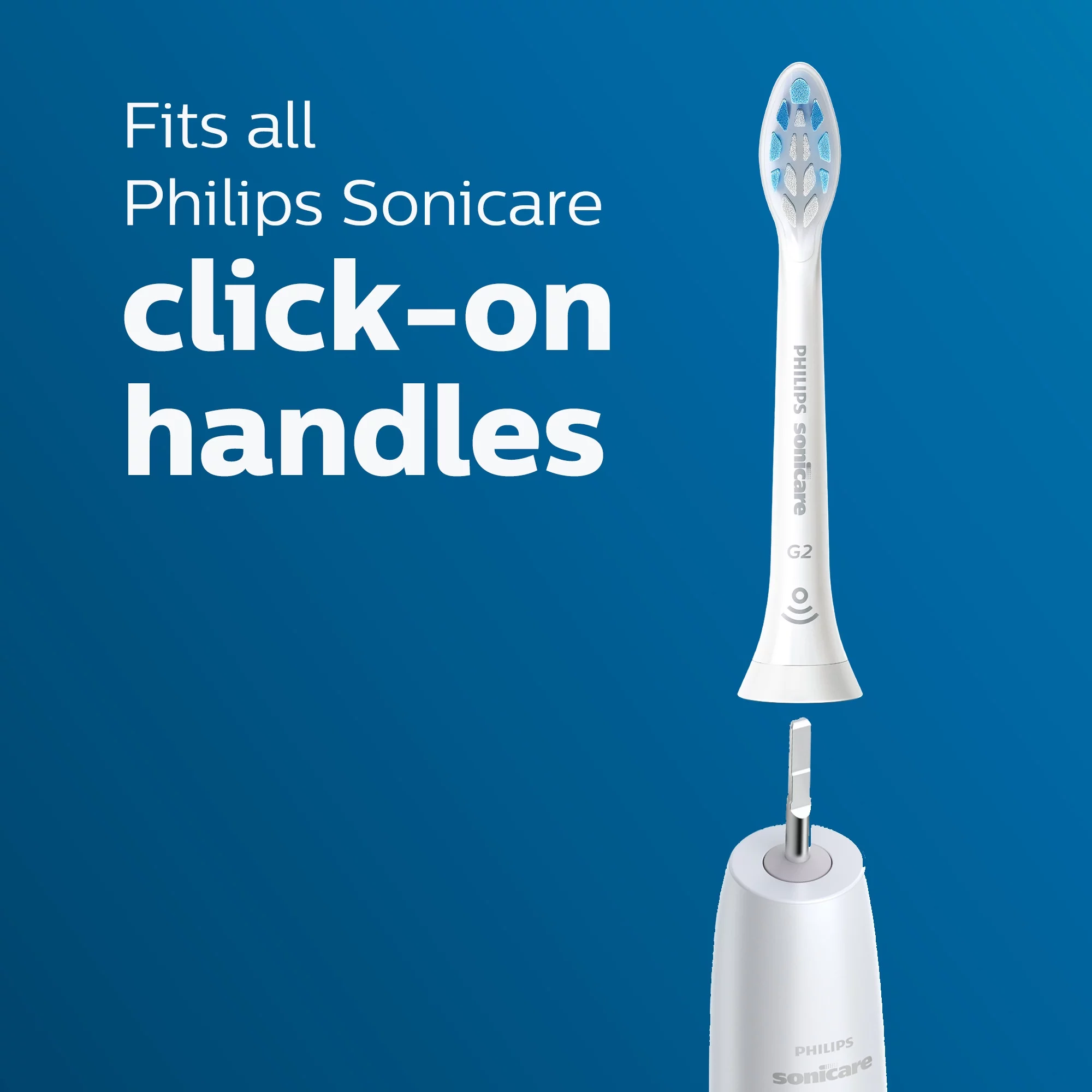 Philips Sonicare Optimal Gum Care Replacement Toothbrush Heads, HX9033/65, White 3-pk