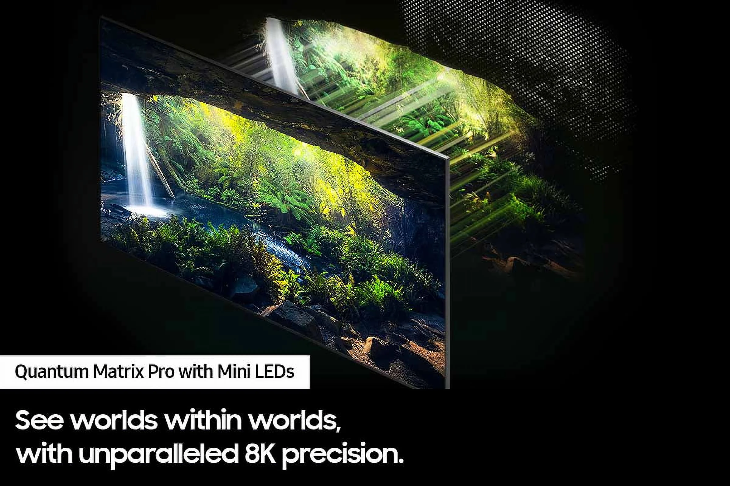 Samsung QN85QN800CFXZA 85-inch Neo QLED 8K Smart TV with Dolby Atmos with Walts TV Full Motion Mount and Screen Cleaner Kit (2023)