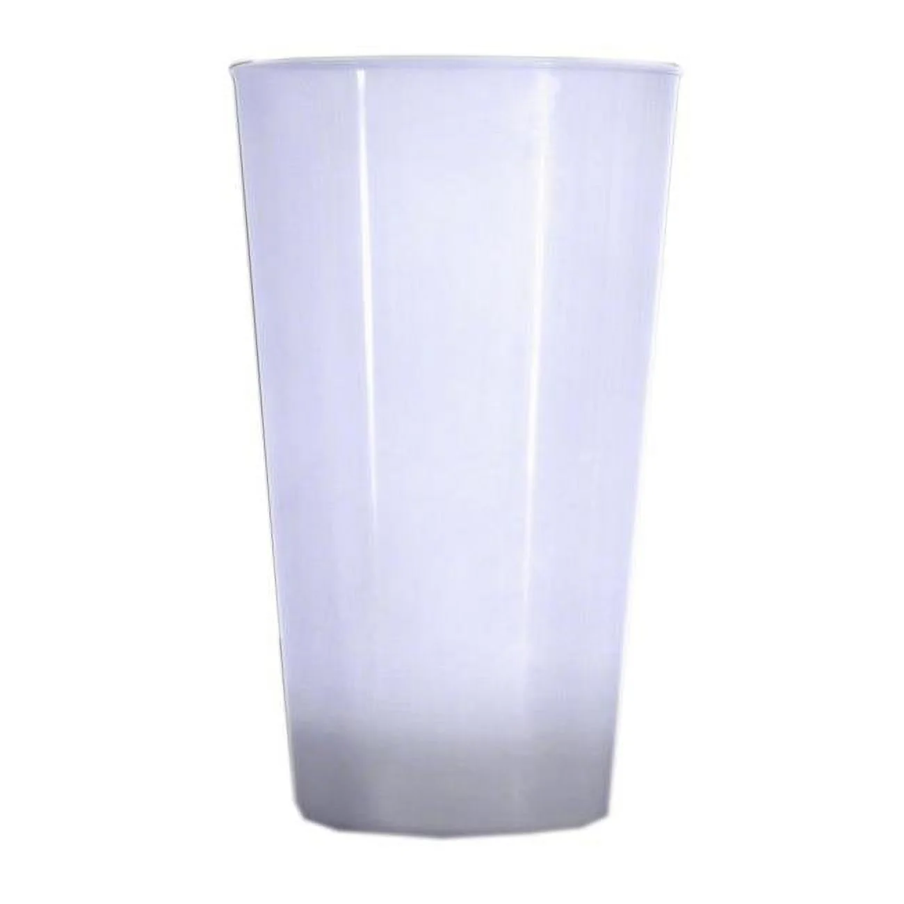 16 oz Light Up Acrylic Glow Glasses, White