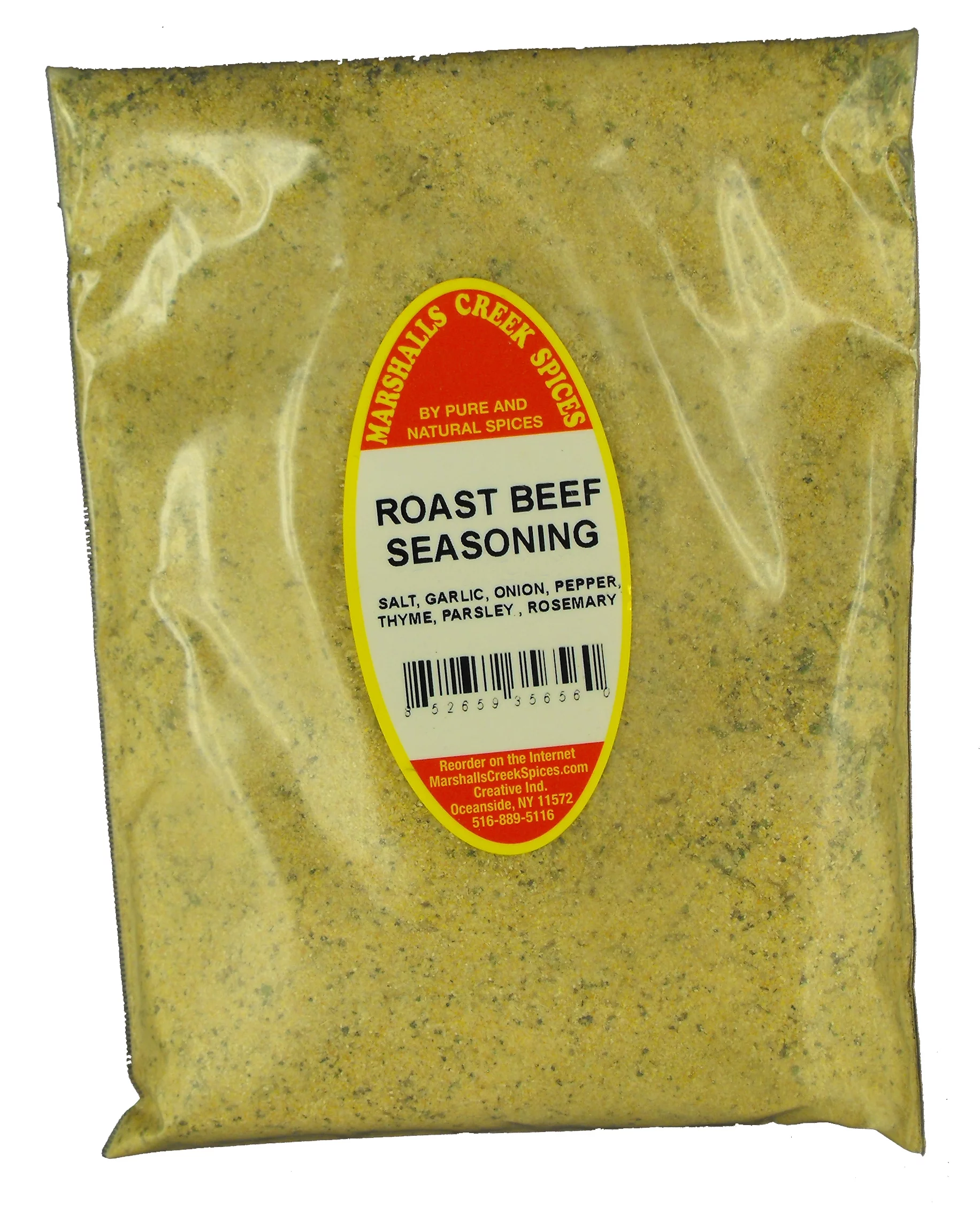 Marshalls Creek Spices (3 pack) ROAST BEEF SEASONING REFILL 13 OZ