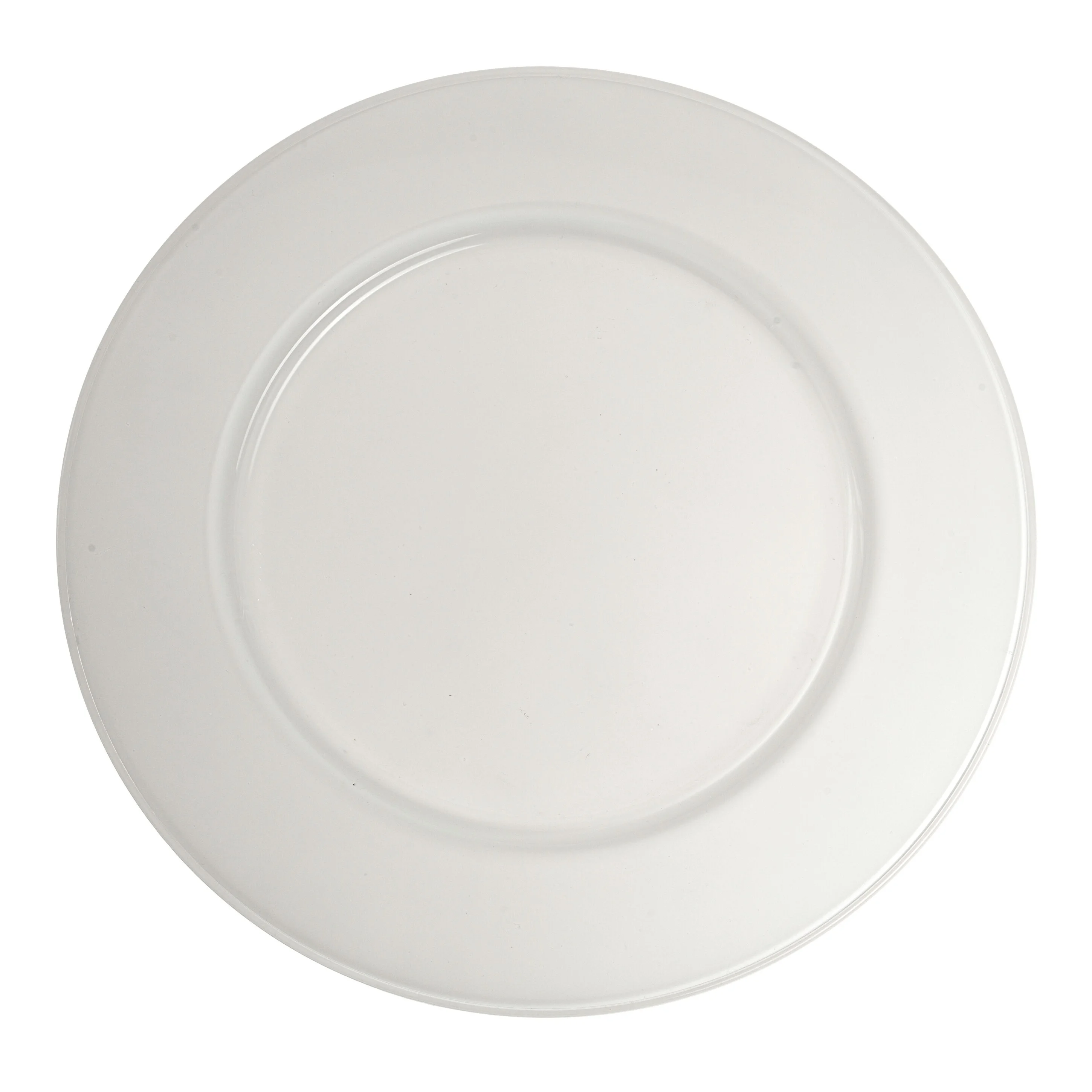 Majestic Gifts Inc.  Glass Charger-Plates - Opal-12.5