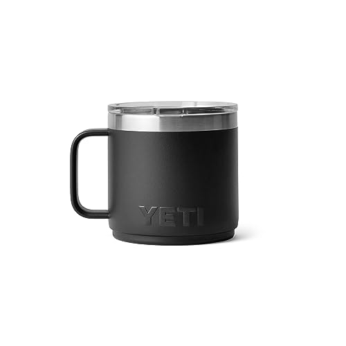 YETI Rambler 14 oz Stackable Mug, Vacuum Insulated, Stainless Steel with MagSlider Lid