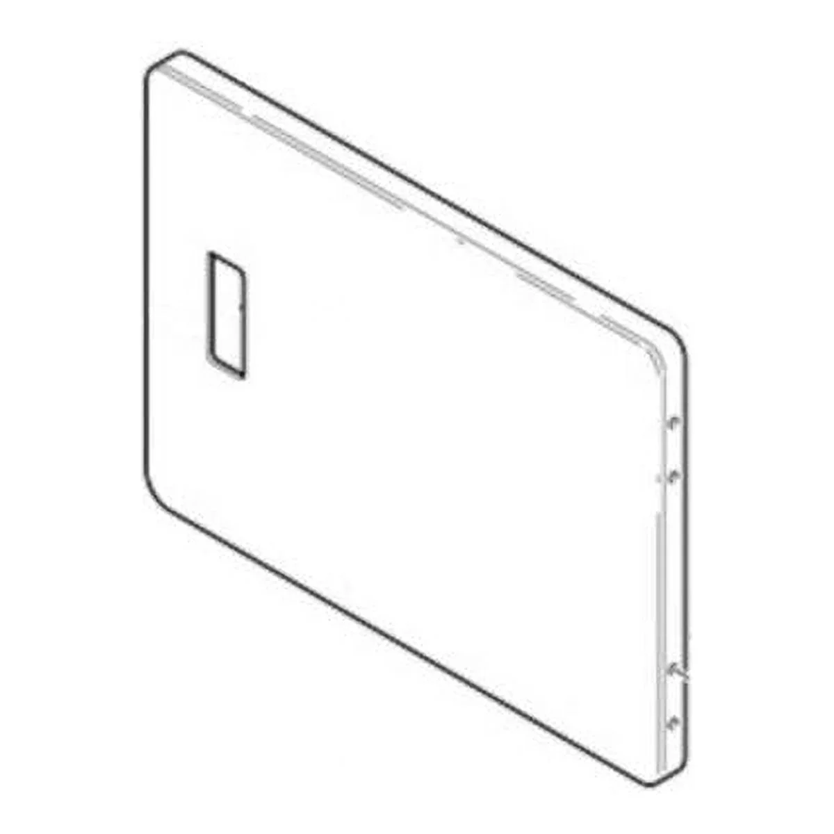 SPEED QUEEN D515960W DOOR,DRYER-SOLID - GENUINE OEM PART