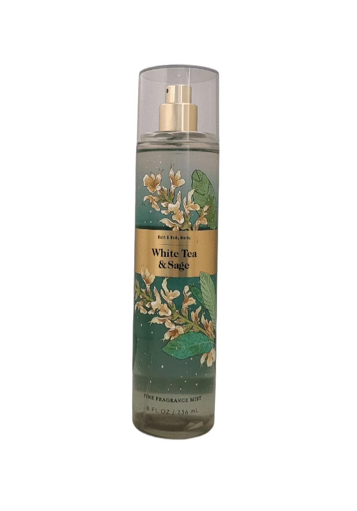 Bath & Body Works White Tea & Sage Fine Fragrance Mist 8 fl oz