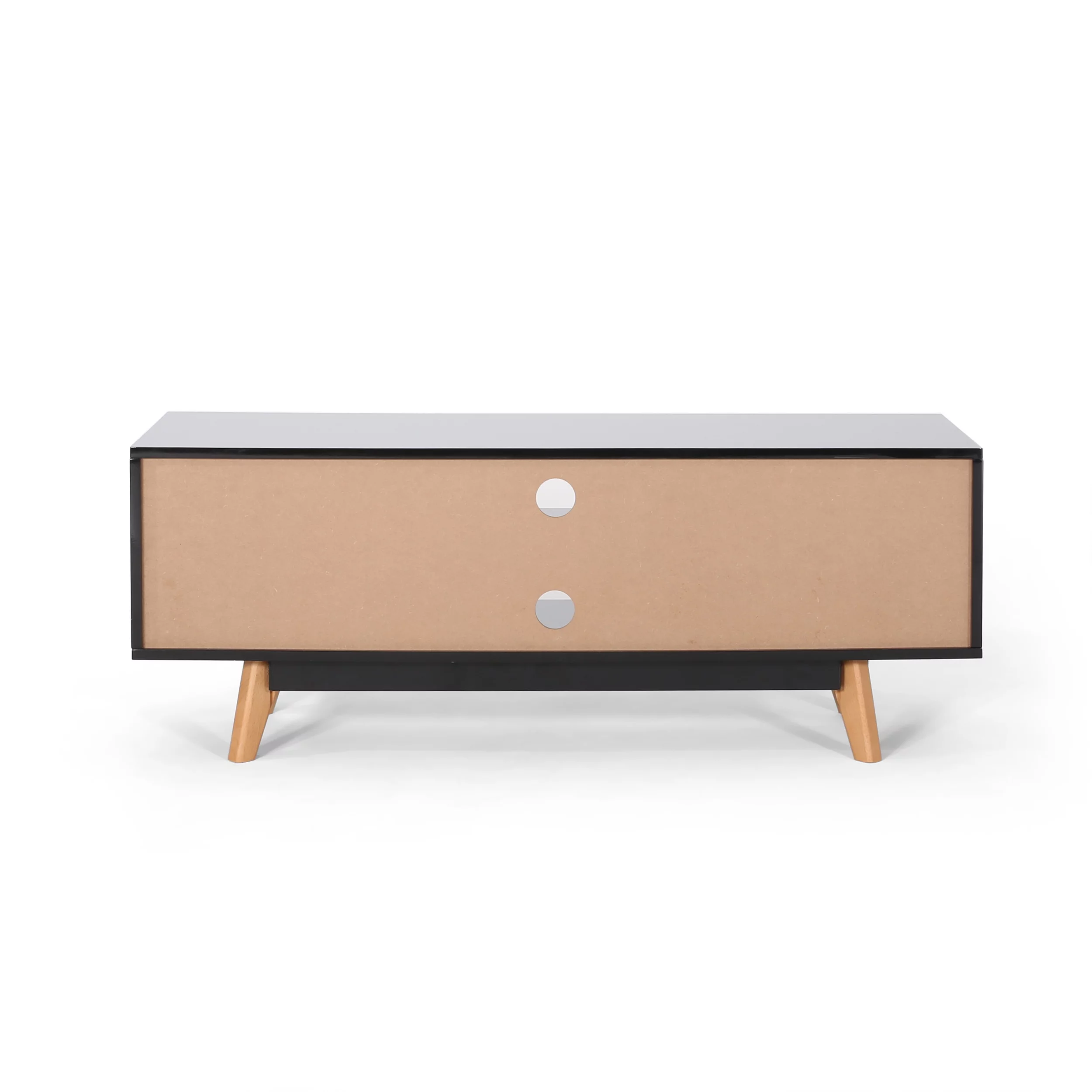 Noble House Quinton Modern Faux Wood TV Stand for TVs up to 50